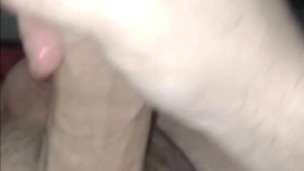 stroking my cock