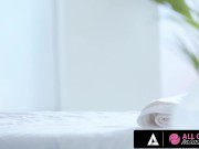 Owner Tests Her Product With Two Sexy Employees 3/16