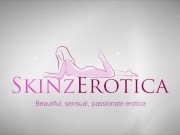 Skinny British slut Rhiannon Ryder fucks herself in bed with dildo in boots 1/16