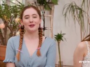Ersties - 5 Sexy Lesbians Play A Sexy Game Together 2/16