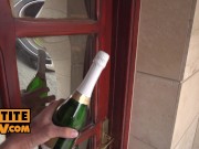 POV - Horny petite chick Zazie Skymm wants your company 1/16