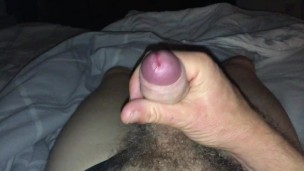 Huge purple head monster cock grows and bursts out of my black posers. (Something a bit different)