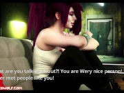 Brain slug controlled Leela gets a double cumshot from Fry - MollyRedWolf 3/16