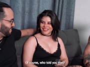 Facefucked hard by two cocks to buy their silence! Selena Vega, Cry Duran and William Vega