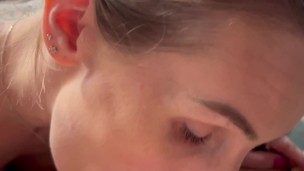 I joined him in the garage because I wanted to suck