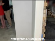 Friend fuck me in the kitchen while my husband play games. 2/16