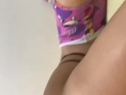 Brazilian with a big ass moaning loudly in the apartment, 16/16