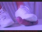 Painful Shoejob with Reebok Princess