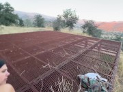 Preachers daughter gets her ass fucked on the hill by the church. The whole town can hear. 10/16