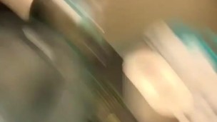 Mirror jerk off