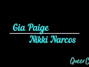 Nikki Narcos and Gia Paige for QueerCrush 1/16