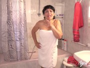 EUROPEMATURE The black negligee looks sexy on Amy 12/16