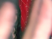 Food fetish. Two beauties eat candy and kiss. Sweet spitting, chewing, fetish 16/16