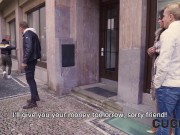 CUCK4K. Buxom lady is tired of dull XXX so husband invited hunk to fuck her hard 3/16