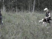 Mature girlfriends from Lesyanka are having fun in the forest. - Screenshot 16 of 16 - HD