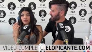 MILU LOPEZ CHUPA LA PALETA EN EL CUARTO PICANTE DE ELO PODCAST