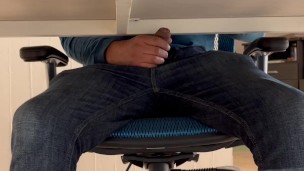 You and me at the office, just come under the desk and look to this view