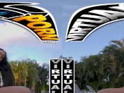 VIRTUALPORN - How Can Petite Brunette Freya Kennedy Take So Much Big Black Cock Like That, WOW!!! 13/16