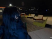 Une jolie beurette de cité se fait défoncer publiquement en anal par un black pour un IPHONE 13 !!! 6/16