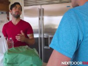 Tatted Twink Dicks Down Hunk Step-In-Law - Scott Finn, Julian Brady - NextDoorTaboo 3/16