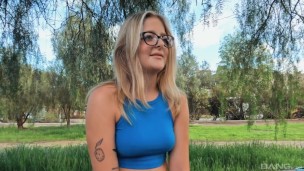 Real Teens - Bubble Butt Newcomer Jill Taylor Loves To Be Fingered In The Outdoors More Than Anythin