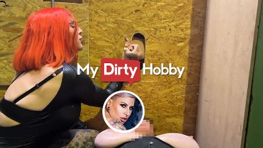 MyDirtyHobby - Amateurs get facials while at work