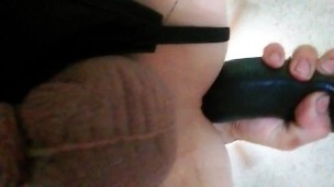 Fuck machine stretching tight white hole