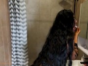 Gorgeous Girl Cheating. Delivery man Fucked All My Holes and Cum Inside while my Husband's Away. 1/16