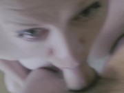 Wife gives me an amazing passionate blowjob and swallows 15/16