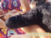 Gozei na buceta pra  engolir toda porra. Casal fodendo com a namoradinha Vicky. Anal Forte 6/16