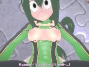 Tsuyu Asui sex on the park| My Hero Academia 10/16