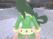 Tsuyu Asui sex on the park| My Hero Academia 4/16