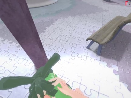 Tsuyu Asui sex on the park| My Hero Academia