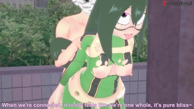 Tsuyu Asui sex on the park| My Hero Academia