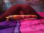 AMATEUR DRY HUMPING BED  PUSSY SHOW💦 7/16