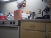 Morning fuck off in kitchen presmoke smoksesh