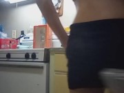 Morning fuck off in kitchen presmoke smoksesh 16/16