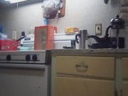 Morning fuck off in kitchen presmoke smoksesh 7/16