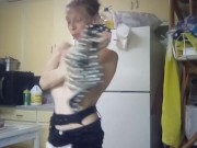 Savage af when eating at home 15/16