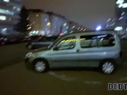 DEBT4k. Attractive Eveline Dellai enjoys affair with athletic collector 2/16