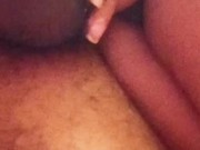 Peruana me toma de los testículos y se lo mete hasta sacarme el semen con su boca 10/16