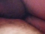 Peruana me toma de los testículos y se lo mete hasta sacarme el semen con su boca 3/16