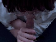 エロい鼻コキとノーハンドフェラも使いこなすメガネの変態彼女♡ cum in mouth glasses 2/16