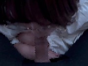 エロい鼻コキとノーハンドフェラも使いこなすメガネの変態彼女♡ cum in mouth glasses 4/16