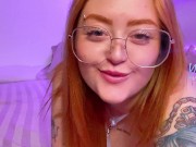 NO FAP SEPTEMBER - Desafio #03 Resistindo a bucetinha molhadinha e a ruivinha gemendo gostoso 16/16