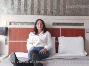 Hermosa Estudiante culona tiene SU PRIMER CASTING PORNO en Latinoamerica, debuta con 19 años de edad 2/16