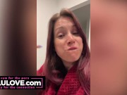 Babe showing off HUGE cumshot on doggystyle ass then spreading & tease denial asshole pussy peeks with findom - Lelu Love 6/16