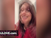 Babe showing off HUGE cumshot on doggystyle ass then spreading & tease denial asshole pussy peeks with findom - Lelu Love 7/16