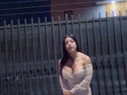 Desconocido se folla a joven de 21 años después de la disco sexo en auto publico 2/16