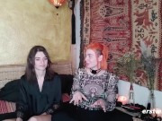 Ersties - Desiree züchtigt Zora mit Strap-On Dildo in Doggy Position 11/16